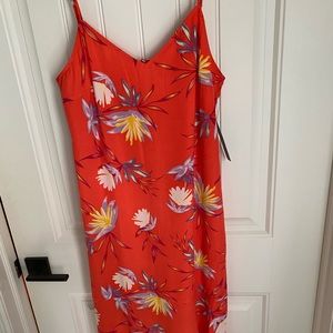 Lulus Midi Floral Dress